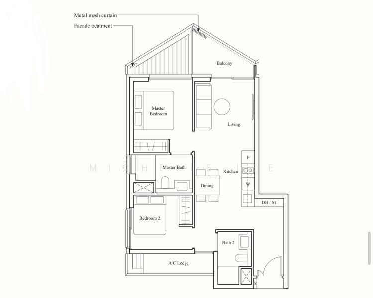 The Reef at King's Dock, 2 Harbourfront Avenue, 2 Bedrooms, 721 sqft, Condominium For Rent, by Michelle Lee, 500062925 - PropertyGuru.com.sg