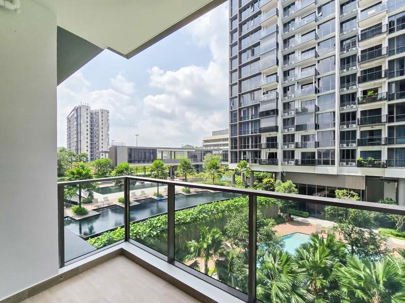 The Botany at Dairy Farm, 3 Dairy Farm Walk, Dairy Farm / Bukit Panjang / Choa Chu Kang, 3 Bedrooms, 883 sqft, Condominium For Sale, by Zhi Wei Tan, 500062938 - Balcony - PropertyGuru.com.sg