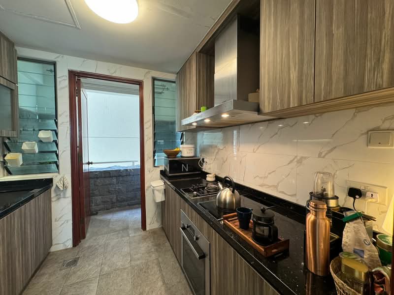 Costa Rhu, 3 Rhu Cross, 2 Bedrooms, 990 sqft, Condominium For Rent, by Kenn Lim, 500063013 - Kitchen - PropertyGuru.com.sg