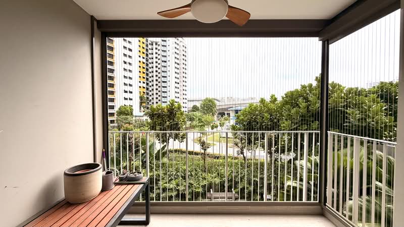 Rivercove Residences EC, 20 Anchorvale Ln, 3 Bedrooms, 958 sqft, Condominium For Rent, by Vaune Phan, 500063027 - Balcony - PropertyGuru.com.sg