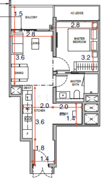 Tembusu Grand, 92 Jalan Tembusu, 1 Bedroom, 527 sqft, Condominium For Rent, by James Lim Yuan Sheng, 500063046 - PropertyGuru.com.sg