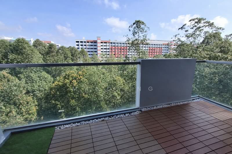 The Canopy, 77 Yishun Avenue 11, 3 Bedrooms, 1,195 sqft, Executive Condominium For Rent, by Mandy Ng, 500063084 - Balcony - PropertyGuru.com.sg