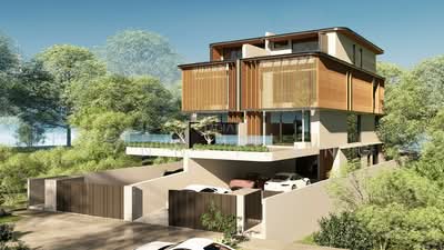 For Sale - ❤️GIANT⚡️Brand New Semi-D in Braddell Heights Estate w Pool, Attic & Lift