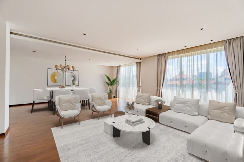 Grange Residences Condominium For Sale at S$ 8,500,000 | PropertyGuru Singapore - Living Room