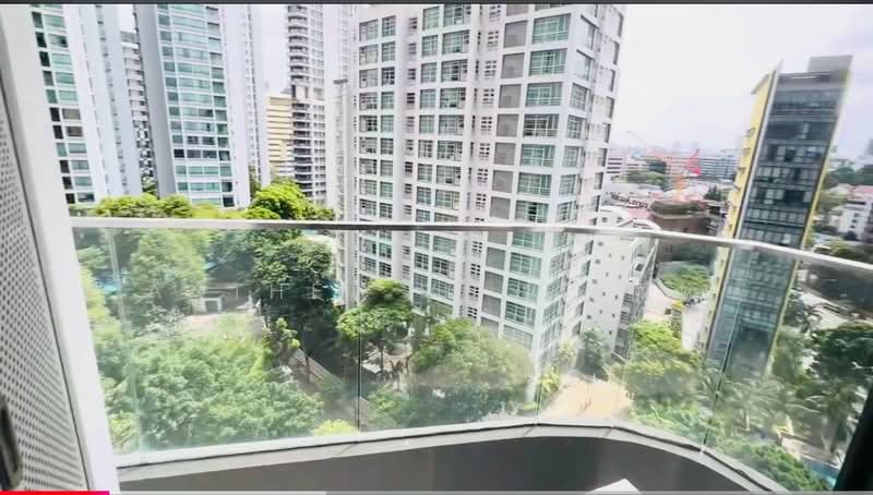 Espada, 48 Saint Thomas Walk, 1 Bedroom, 355 sqft, Condominium For Rent, by Anthea Yeo 杨丽娇, 500063290 - Balcony - PropertyGuru.com.sg