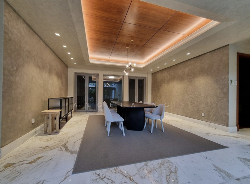 Cluny Park, Cluny Park, 5 Bedrooms, 7,736 sqft, Good Class Bungalow For Rent, by Angela Ng, 500063302 - Dining Room - PropertyGuru.com.sg