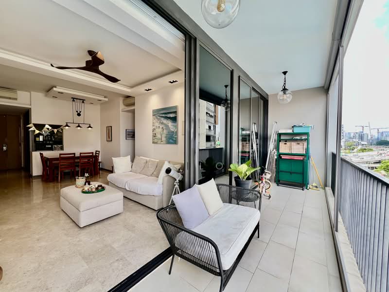 The Venue Residences and Shoppes, 14 Tai Thong Crescent, 3 Bedrooms, 1,130 sqft, Apartment For Rent, by Leo Low, 500063339 - Balcony - PropertyGuru.com.sg