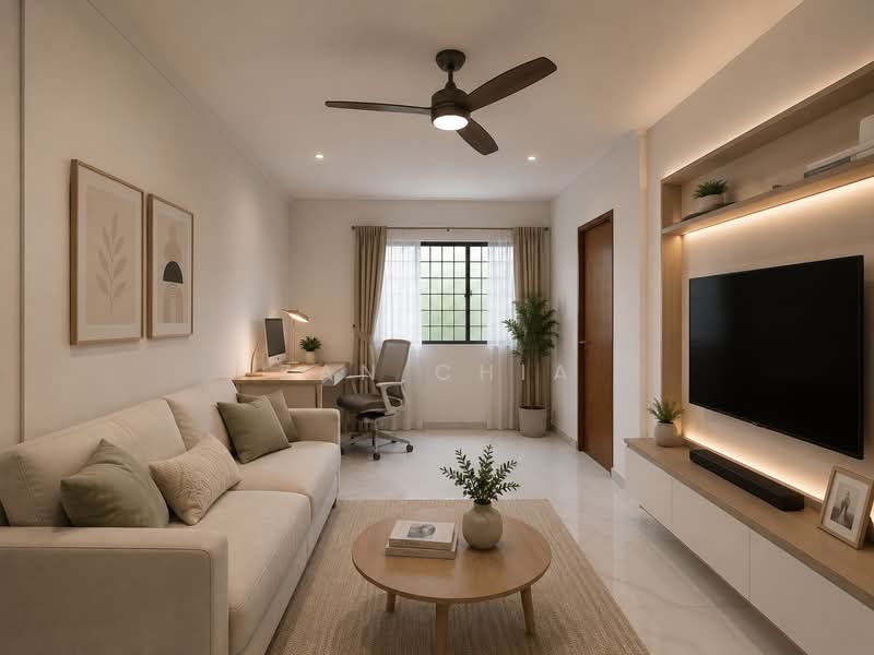 24 Marsiling Drive, 24 Marsiling Drive, 2 Bedrooms, 883 sqft, HDB Flat For Sale, by Zan Chia, 500063348 - Living Room - PropertyGuru.com.sg
