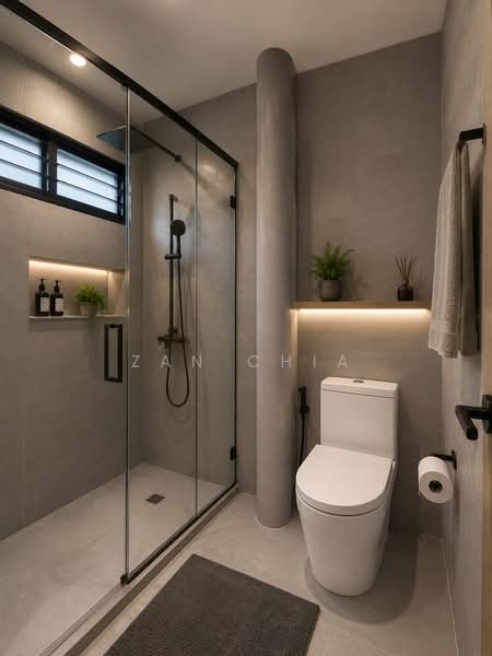 24 Marsiling Drive, 24 Marsiling Drive, 2 Bedrooms, 883 sqft, HDB Flat For Sale, by Zan Chia, 500063348 - Bathroom - PropertyGuru.com.sg