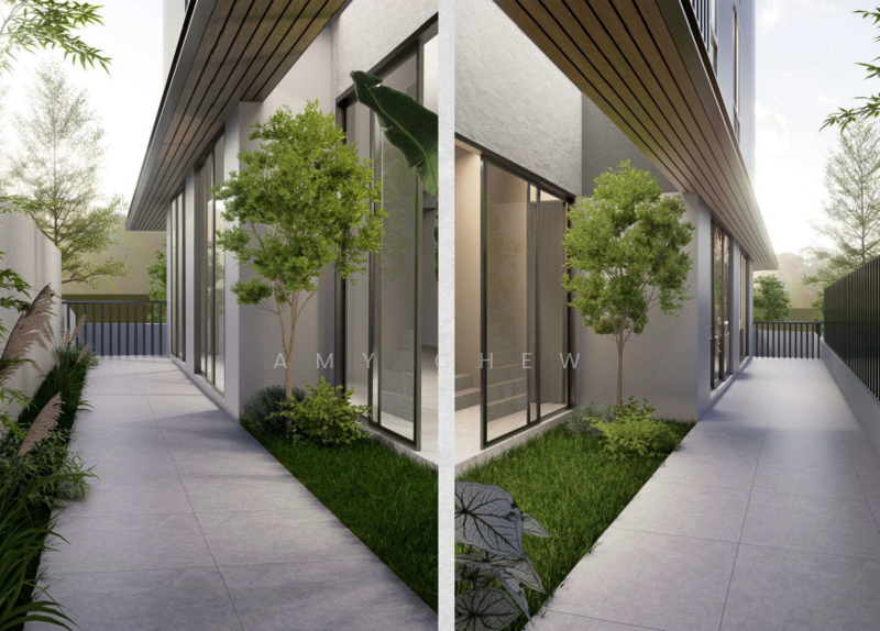 Modern Brand New 3.5-Storey Semi-Detached Homes with Home Lift – Telok Kurau Semi-Detached House For Sale at S$ 8,500,000 | PropertyGuru Singapore - Exterior