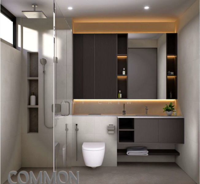 Modern Brand New 3.5-Storey Semi-Detached Homes with Home Lift – Telok Kurau Semi-Detached House For Sale at S$ 8,500,000 | PropertyGuru Singapore - Bathroom