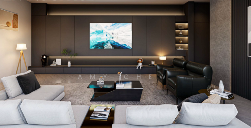 Modern Brand New 3.5-Storey Semi-Detached Homes with Home Lift – Telok Kurau Semi-Detached House For Sale at S$ 8,500,000 | PropertyGuru Singapore - Living Room