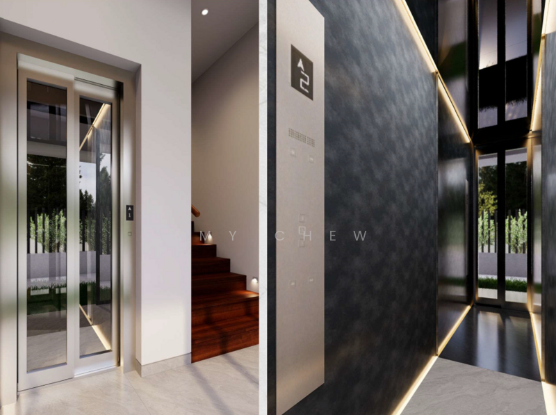 Modern Brand New 3.5-Storey Semi-Detached Homes with Home Lift – Telok Kurau Semi-Detached House For Sale at S$ 8,500,000 | PropertyGuru Singapore - Entrance