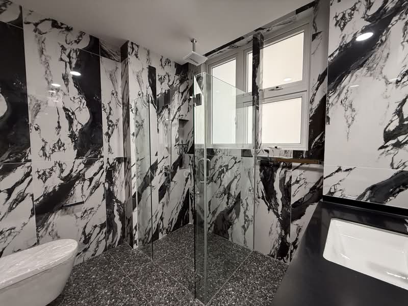 Brand New Terrace 450m to Potong Pasir MRT Terraced House For Sale at S$ 7,280,000 | PropertyGuru Singapore - Bathroom