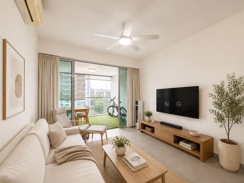 The Minton, 10D Hougang Street 11, 2 Bedrooms, 980 sqft, Condominium For Sale, by Jermaine Ang, 500063448 - Living Room - PropertyGuru.com.sg