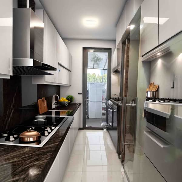 Modern 3 Storey Semi-D @ Dyson Tan Sim Boh Jalan Merlimau Chancery Semi-Detached House For Sale at S$ 8,288,000 | PropertyGuru Singapore - Kitchen