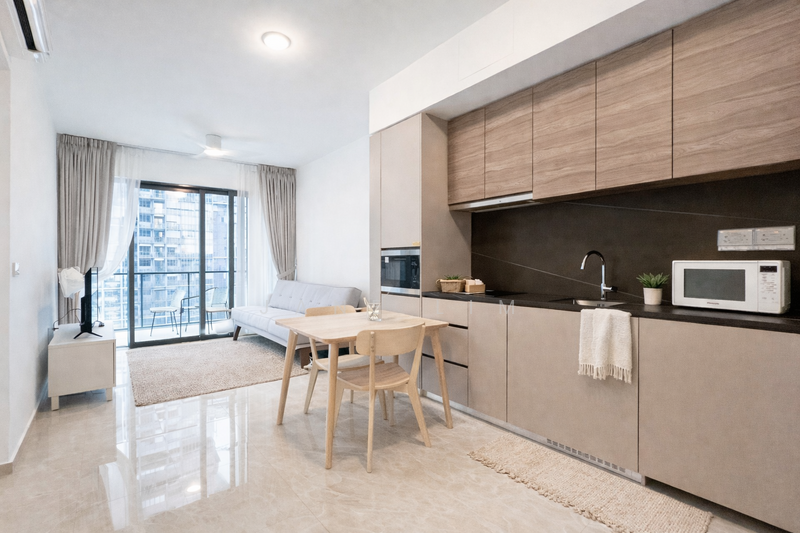 Parc Clematis, 8F Jalan Lempeng, 2 Bedrooms, 710 sqft, Condominium For Rent, by Jane Lim, 500063497 - Living Room - PropertyGuru.com.sg