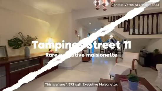 124 Tampines Street 11, 124 Tampines Street 11, 3 Bedrooms, 1,572 sqft, HDB Flat For Sale, by Veronica Lee, 500063501 - PropertyGuru.com.sg