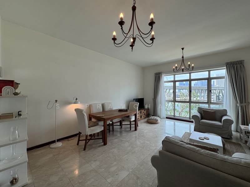 Costa Rhu, 3 Rhu Cross, 2 Bedrooms, 990 sqft, Condominium For Rent, by S. Pramchand, 500063653 - Living Room - PropertyGuru.com.sg