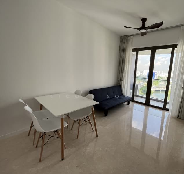 The Tre Ver, 64 Potong Pasir Avenue 1, 1 Bedroom, 495 sqft, Condominium For Rent, by Nicole Soh, 500063683 - Living Room - PropertyGuru.com.sg