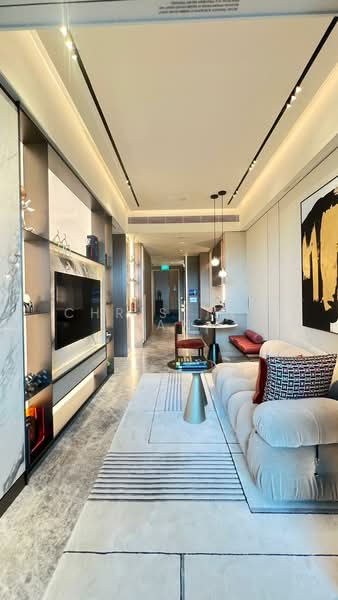 W Residences Marina View - Singapore Condominium For Sale at S$ 1,778,000 | PropertyGuru Singapore - Living Room