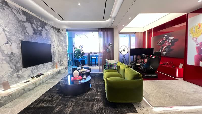 W Residences Marina View - Singapore Condominium For Sale at S$ 3,290,000 | PropertyGuru Singapore - Living Room