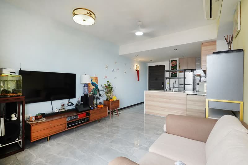 The Poiz Residences Condominium For Sale at S$ 1,799,000 | PropertyGuru Singapore - Living Room
