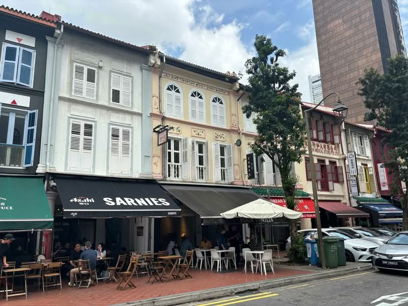 Telok Ayer Shop Houses, Telok Ayer Shop Houses (Default), Boat Quay / Raffles Place / Marina, 8,062 sqft, Shop / Shophouse For Sale, by Mary Sai, 500063783 - Exterior - CommercialGuru.com.sg
