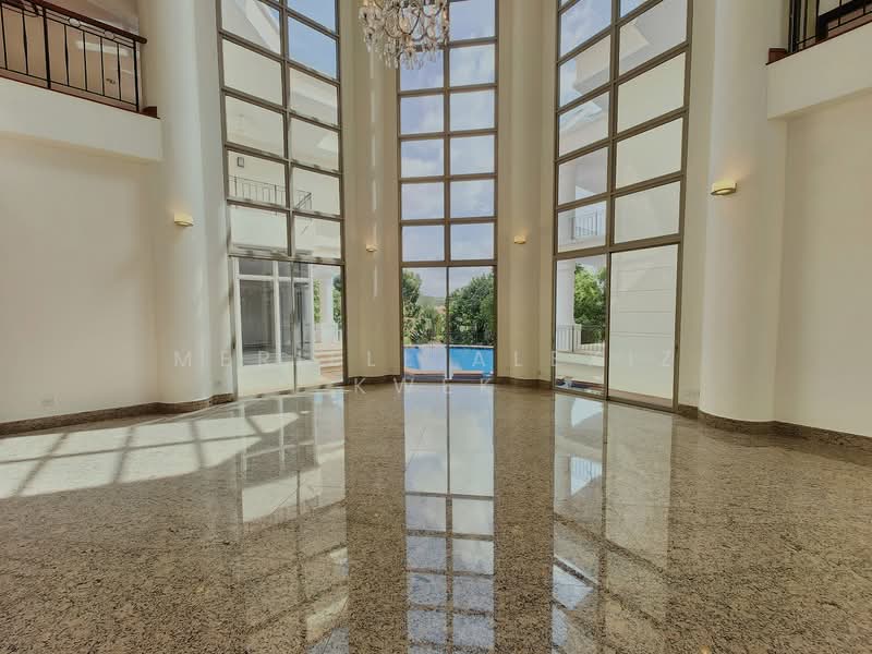 Spacious GCB off Holland Road - with amazing huge pool, Bukit Sedap, 6 Bedrooms, 12,500 sqft, Good Class Bungalow For Rent, by Meriell Alexiz Kwek, 500063792 - Living Room - PropertyGuru.com.sg