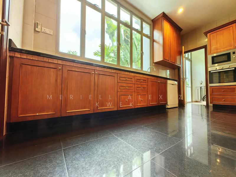 Spacious GCB off Holland Road - with amazing huge pool, Bukit Sedap, 6 Bedrooms, 12,500 sqft, Good Class Bungalow For Rent, by Meriell Alexiz Kwek, 500063792 - Kitchen - PropertyGuru.com.sg