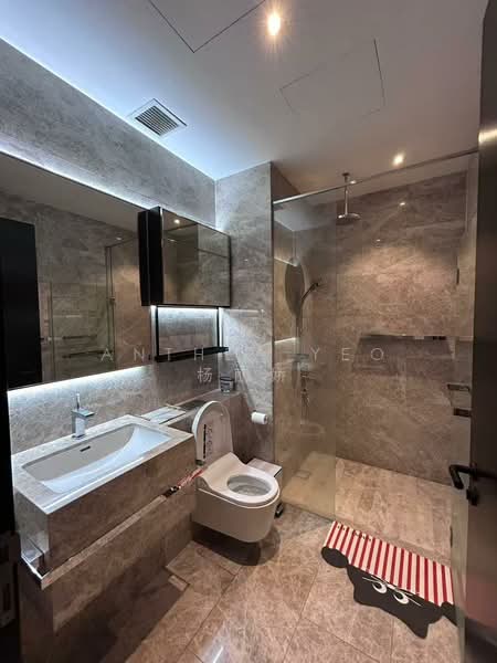 Martin Modern, 8 Martin Place, 2 Bedrooms, 764 sqft, Apartment For Rent, by Anthea Yeo 杨丽娇, 500063795 - Bathroom - PropertyGuru.com.sg