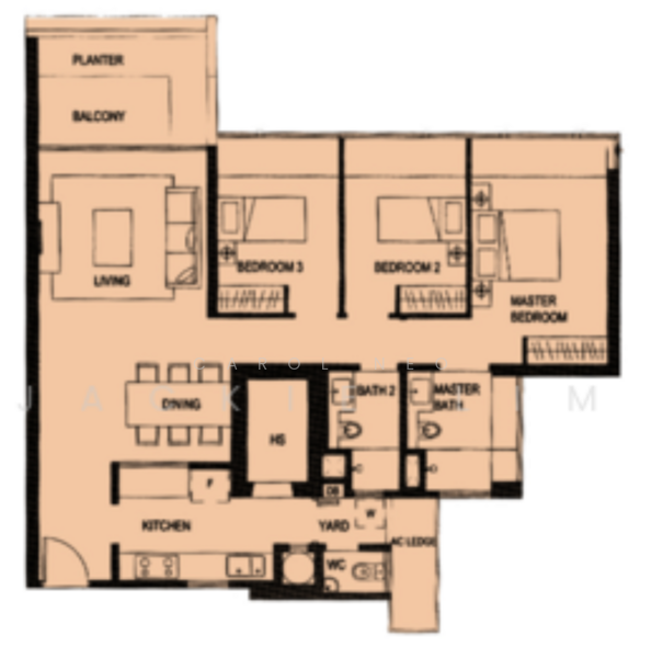 The Minton Condominium For Sale at S$ 2,100,000 | PropertyGuru Singapore