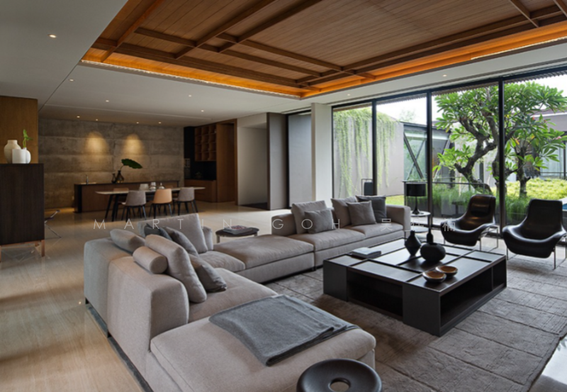 Rare Dual-Frontage GCB π STAR BUY π1KM to RGPS Near MRT π Bungalow House For Sale at S$ 25,000,000 | PropertyGuru Singapore - Living Room