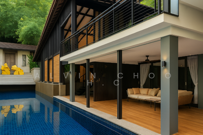 For Sale - (Huge Price Drop | Best Value) Rare 4-Storey Balinese-Style Detached Bungalow at Sentosa Cove