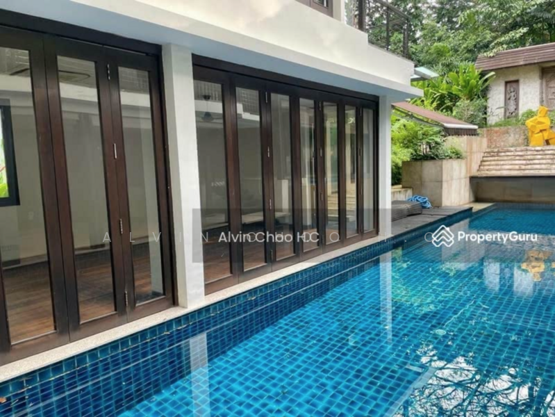 (Huge Price Drop | Best Value) Rare 4-Storey Balinese-Style Detached Bungalow at Sentosa Cove Bungalow House For Sale at S$ 10,800,000 | PropertyGuru Singapore - Exterior
