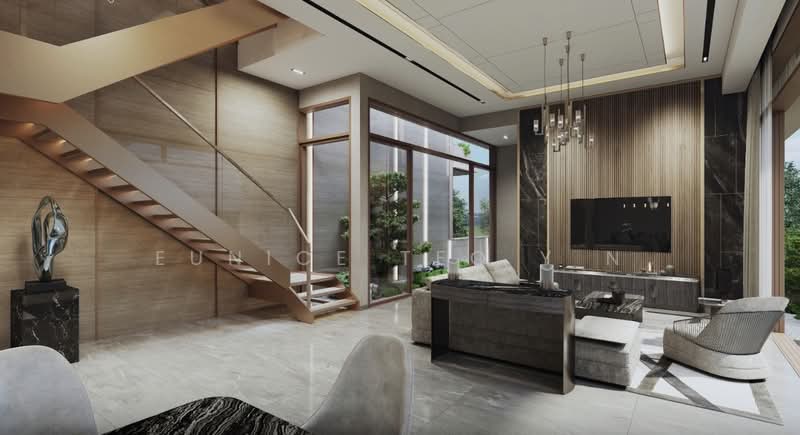 23 & 23A Aida Street Semi-Detached House For Sale at S$ 10,980,000 | PropertyGuru Singapore - Living Room