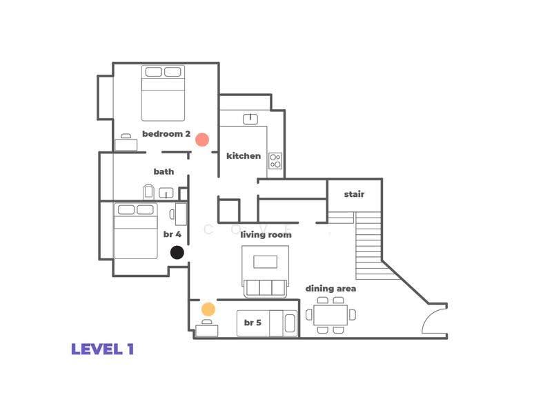 Langston Ville, 15 Kim Yam Road, Orchard / River Valley, Room Rental, 139 sqft, Apartment For Rent, by Cove, 500063873 - PropertyGuru.com.sg