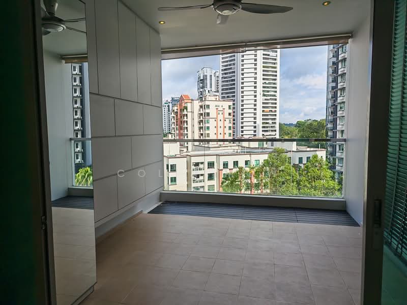 Ventuno Balmoral, 21 Balmoral Road, 3 Bedrooms, 1,313 sqft, Condominium For Rent, by Colin Mow, 500063907 - Balcony - PropertyGuru.com.sg