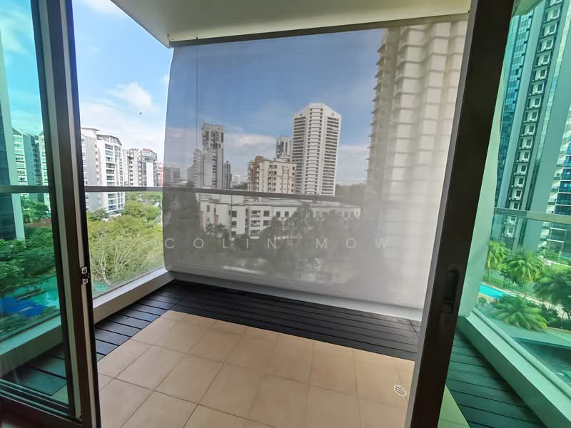 Ventuno Balmoral, 21 Balmoral Road, 3 Bedrooms, 1,313 sqft, Condominium For Rent, by Colin Mow, 500063907 - Master Balcony - PropertyGuru.com.sg