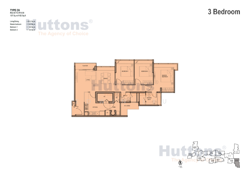 One Leicester, 1 Leicester Road, 3 Bedrooms, 1,152 sqft, Condominium For Rent, by Edwin Liu, 500063987 - PropertyGuru.com.sg