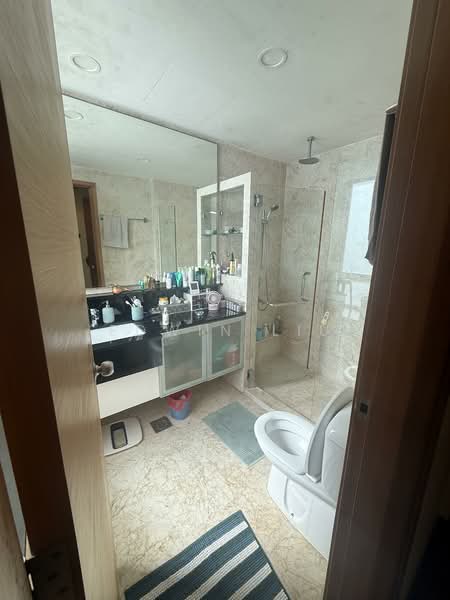 One Leicester, 1 Leicester Road, 3 Bedrooms, 1,152 sqft, Condominium For Rent, by Edwin Liu, 500063987 - Bathroom - PropertyGuru.com.sg