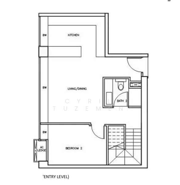 Altez, 16 Enggor Street, 2 Bedrooms, 1,109 sqft, Condominium For Rent, by Cyril Tuzemen, 500063996 - PropertyGuru.com.sg