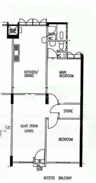 43 Teban Gardens Road, 43 Teban Gardens Road, 2 Bedrooms, 721 sqft, HDB Flat For Rent, by Zack Xu, 500064054 - PropertyGuru.com.sg