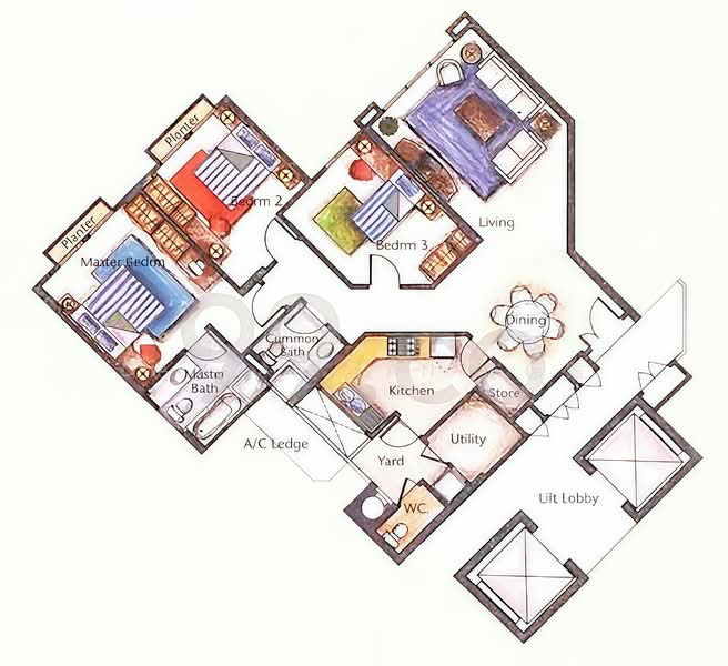 Northoaks Condominium For Sale at S$ 1,250,000 | PropertyGuru Singapore