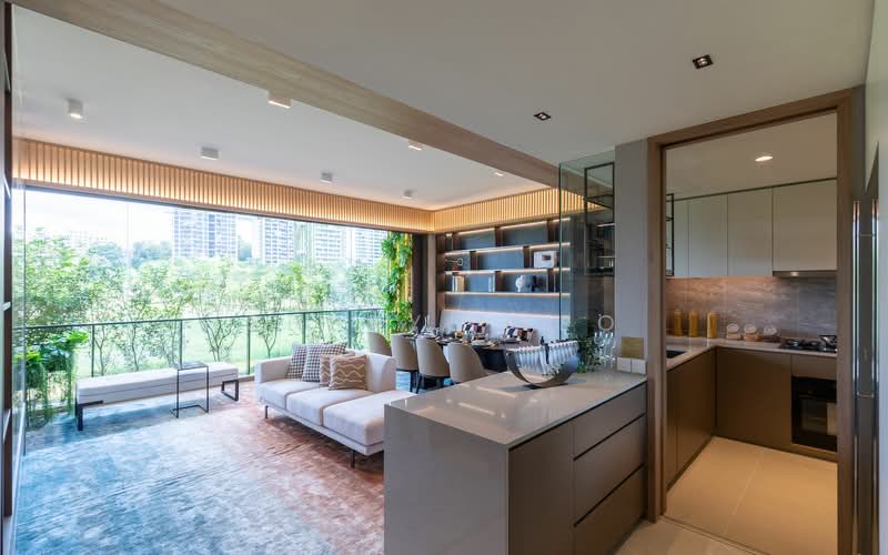 The Botany at Dairy Farm, 9 Dairy Farm Walk, 4 Bedrooms, 1,518 sqft, Condominium For Rent, by Sheryl Yeo, 500064207 - Living Room - PropertyGuru.com.sg