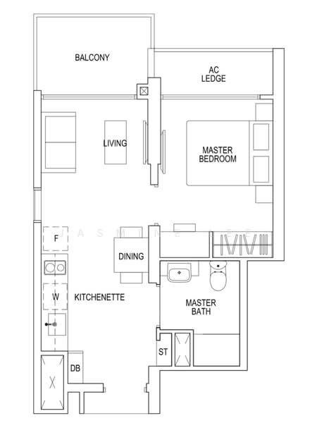 Parc Riviera Condominium For Sale at S$ 836,000 | PropertyGuru Singapore