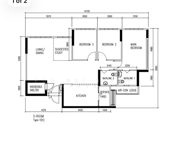 377A Hougang Street 32, 377A Hougang Street 32, 3 Bedrooms, 1,227 sqft, HDB Flat For Sale, by Poh Wei Qiang (Warren), 500064309 - PropertyGuru.com.sg