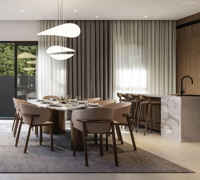 Palm Avenue Semi-Detached House For Sale at S$ 8,980,000 | PropertyGuru Singapore - Dining Room