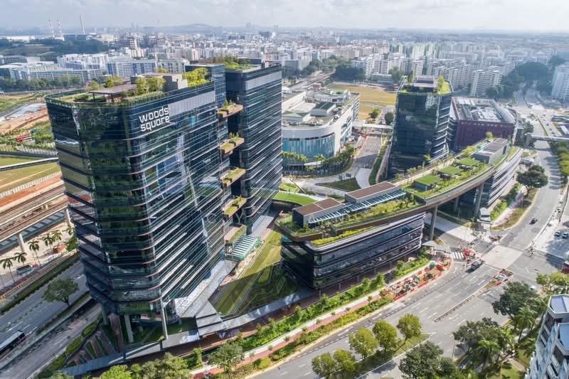 Woods Square, 12 Woodlands Square, 657 sqft, Office For Rent, by CY TAN, 500064324 - Exterior - CommercialGuru.com.sg