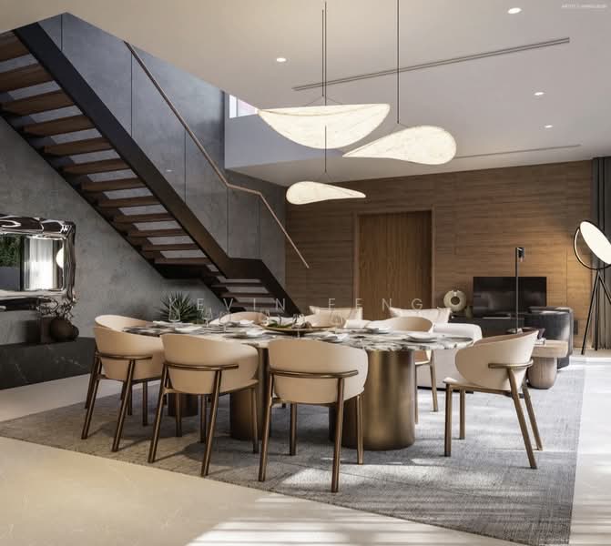 Tay Lian Teck Road Semi-Detached House For Sale at S$ 8,780,000 | PropertyGuru Singapore - Dining Room